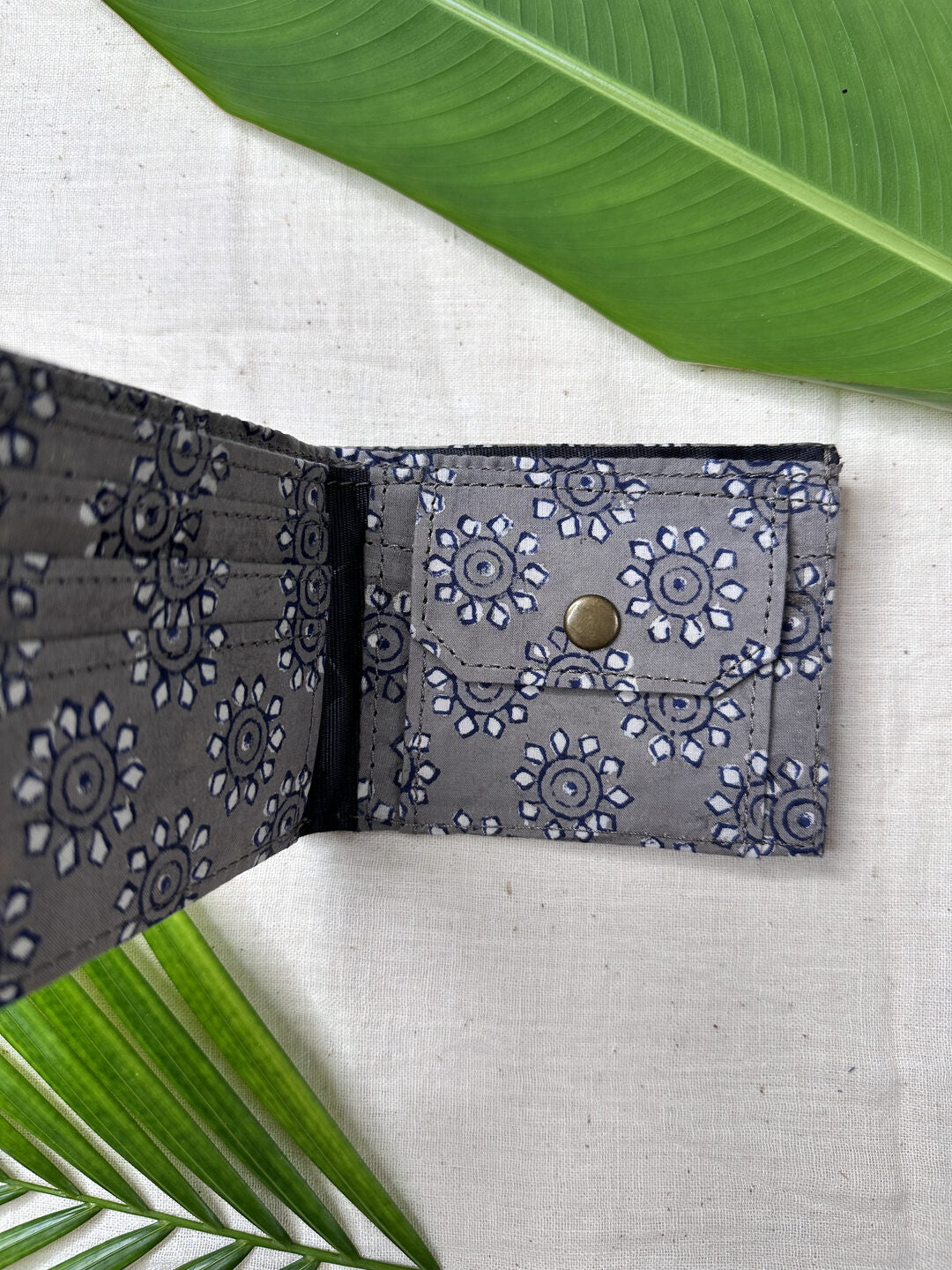 Block Printed Men's Wallet