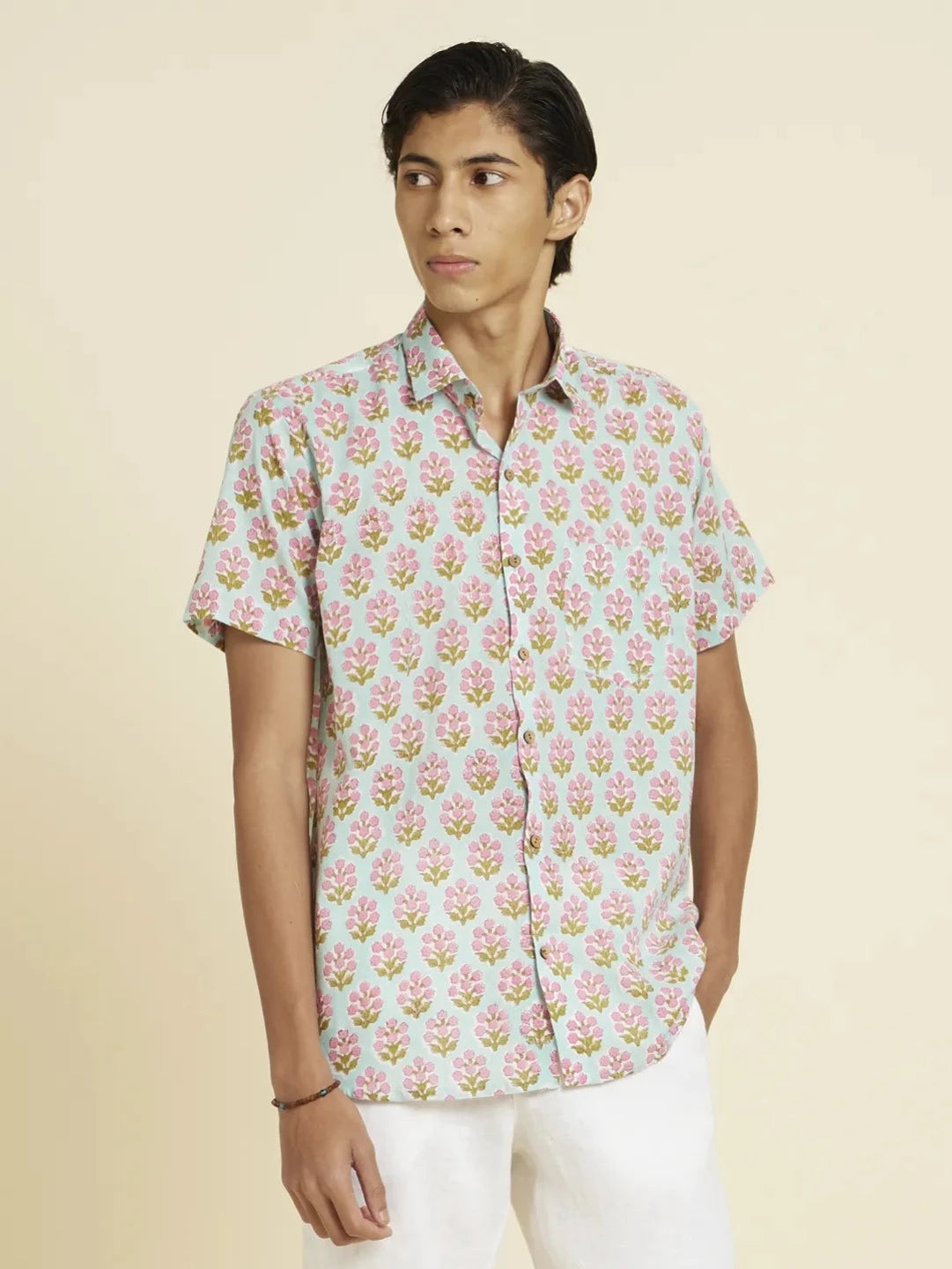 Block Printed Quirky Unisex Shirt
