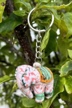 Upcycled Toy Keychain