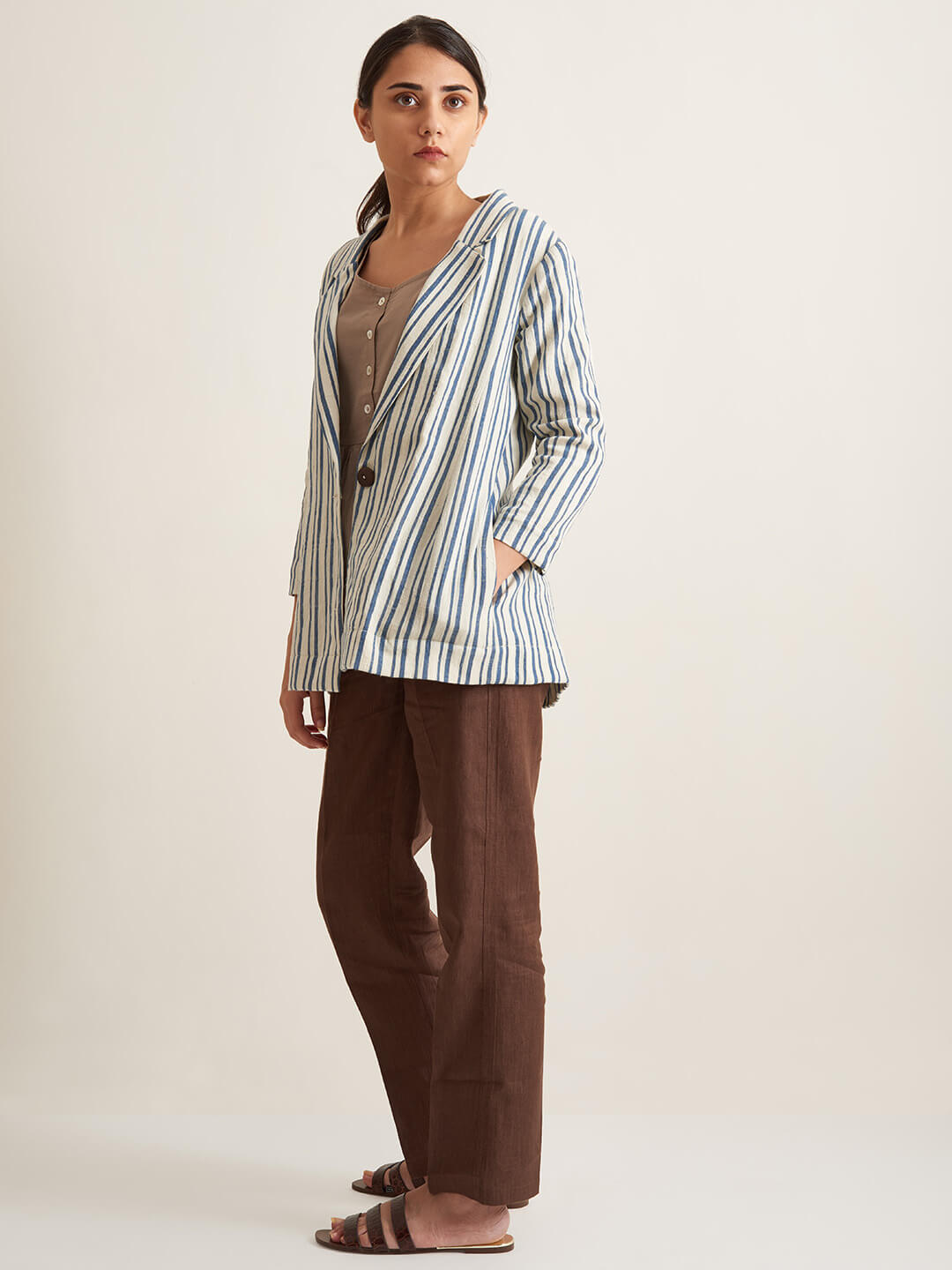 All season Kala Cotton Handloom blazer