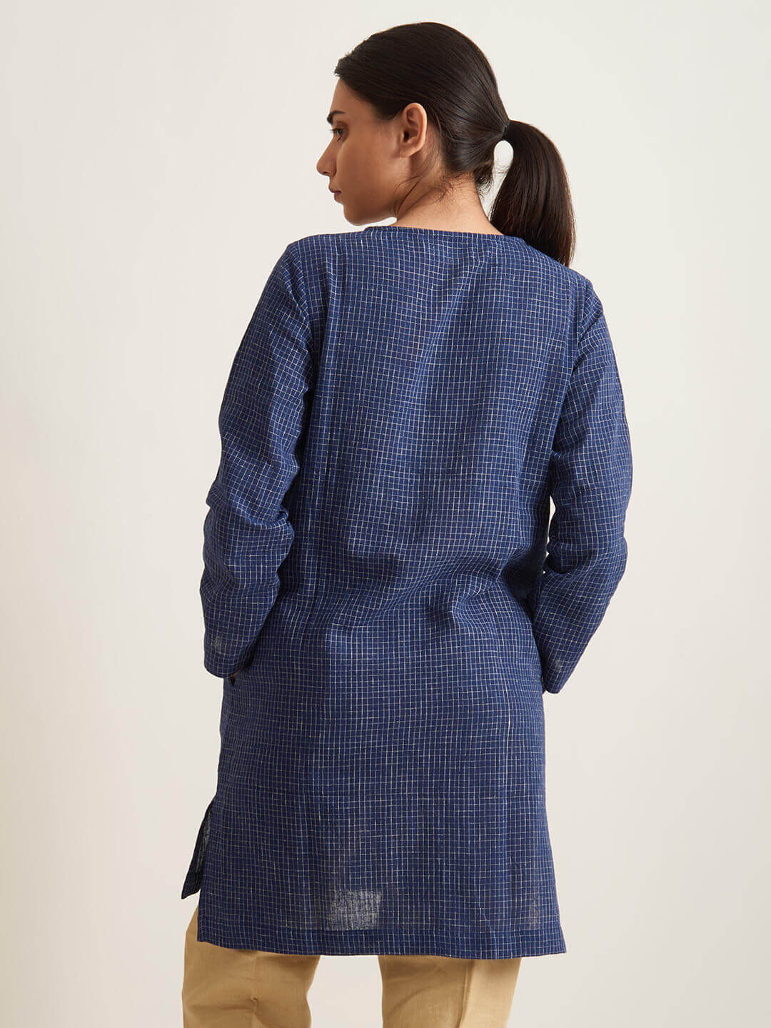 Indigo Kala Cotton Handloom Tunic