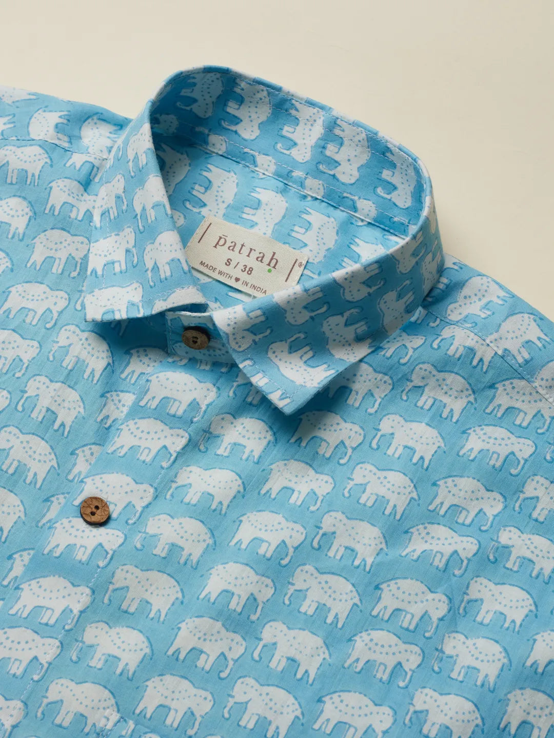 Holiday Elephant Printed Shirt
