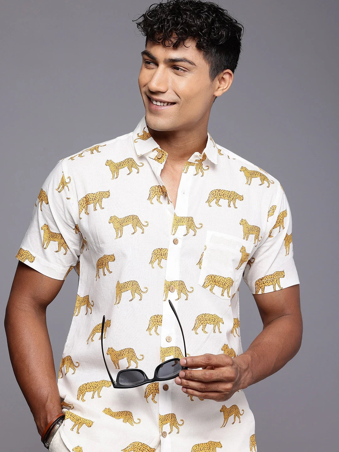 Cheetah Print Summer Shirt